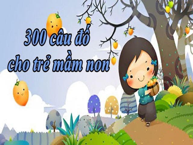 1001+Câu đố hay cho bé mầm non, tiểu học hài hước "có đáp án"