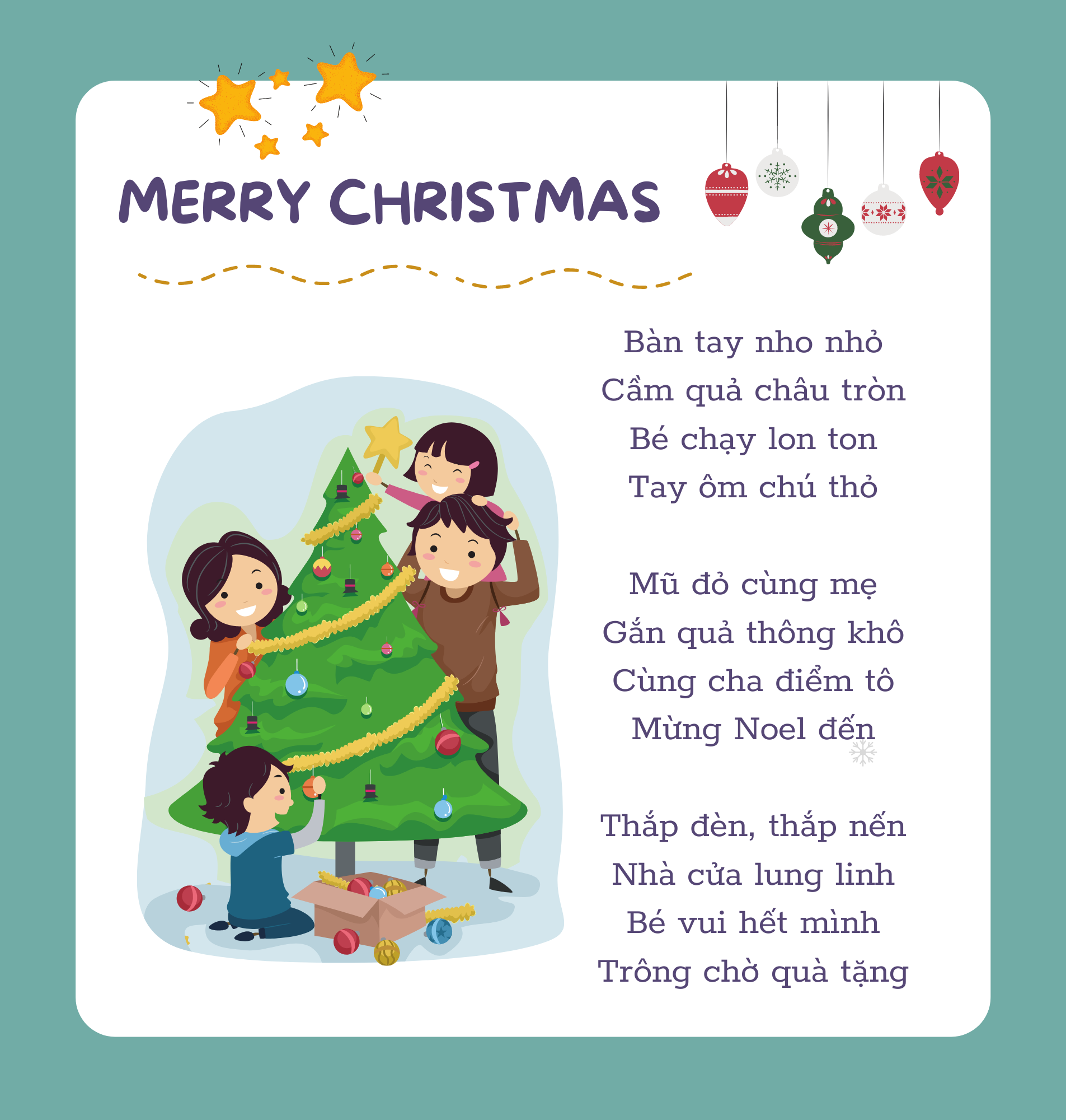 Top 5 bài thơ Giáng sinh cho thiếu nhi vui nhộn và mới nhất năm 2021 » Thảm  trải sàn văn phòng, gia đình, hội nghị, công trình có CO CQ